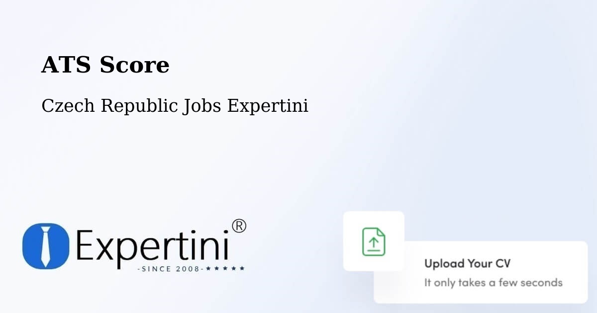 Resume ATS Score & Job Description Match Tool – Kladruby - Czech Republic Jobs Expertini