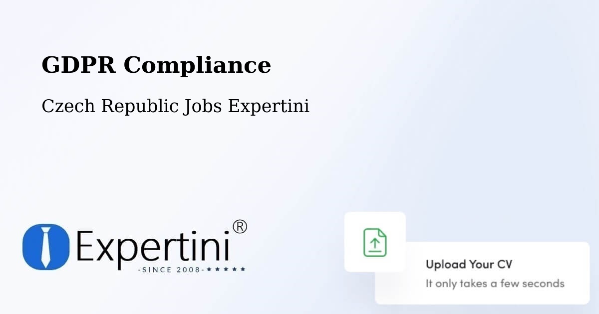EU GDPR Compliance Statement – Kladruby - Czech Republic Jobs Expertini